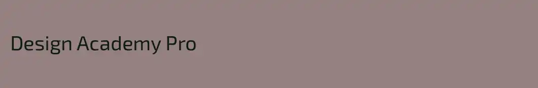Design Academy Pro